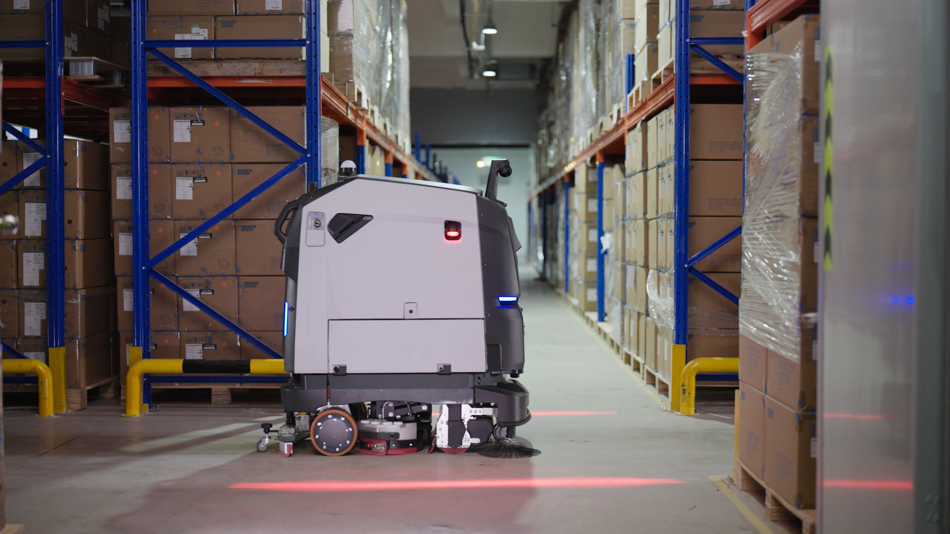 Pudu BG1 Series | Large Commercial Scrubber-Dryer Robot