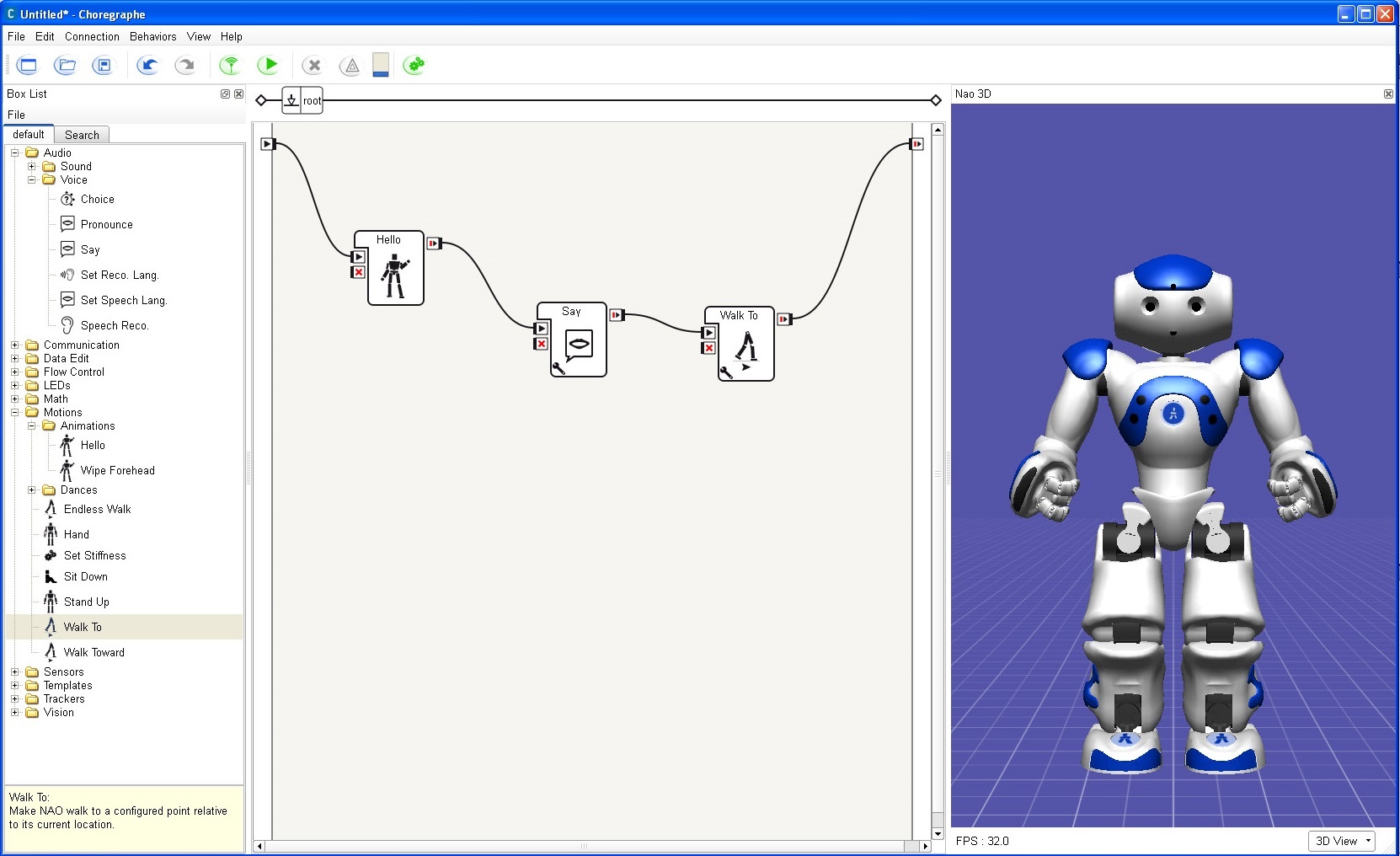 NAO Robot RoboCup Edition for Schools