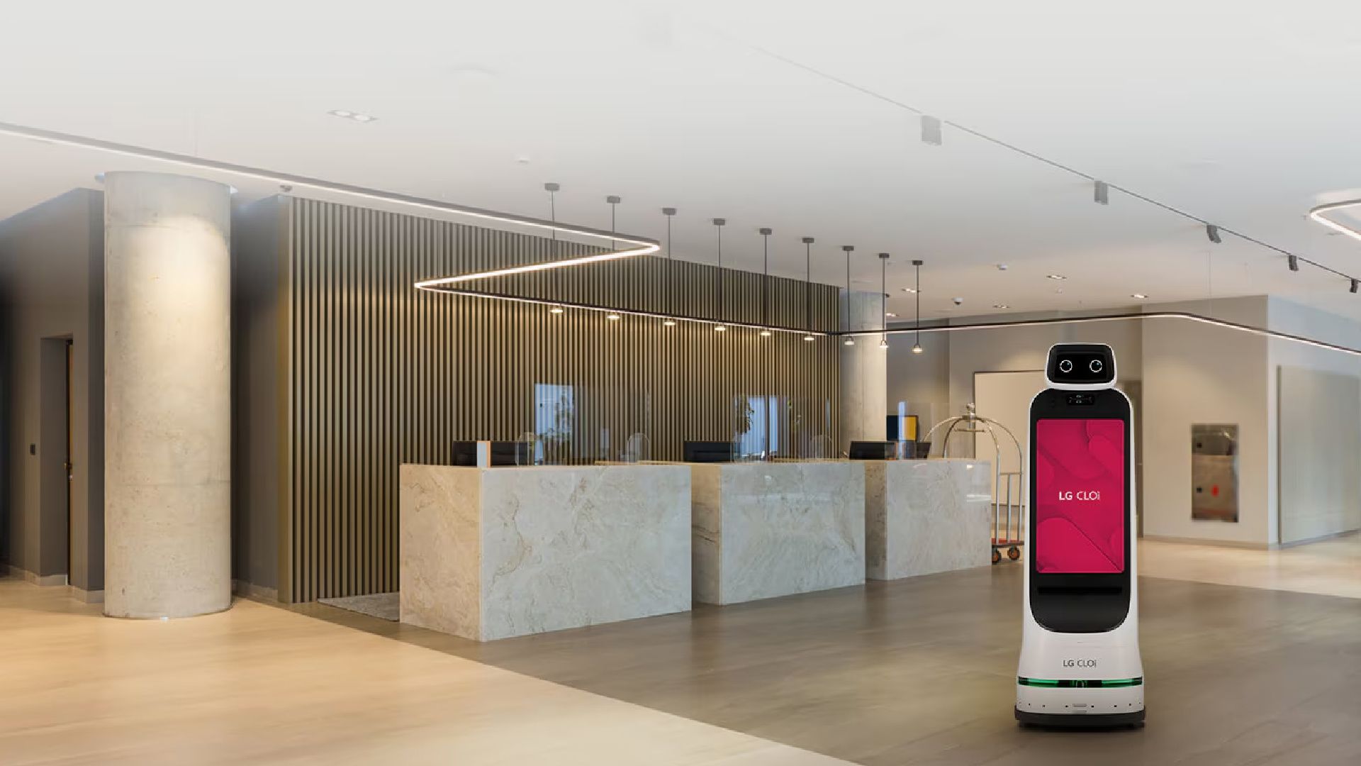 LG CLOi GuideBot Robot | Interactive Guide