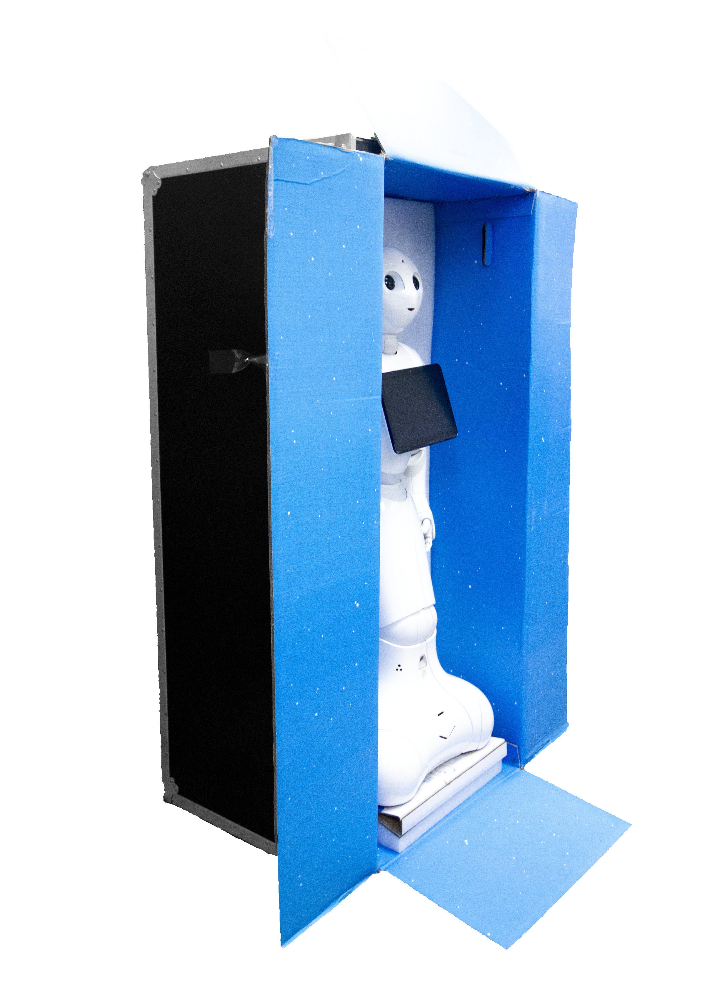 PEPPER Robot Transport Case for research