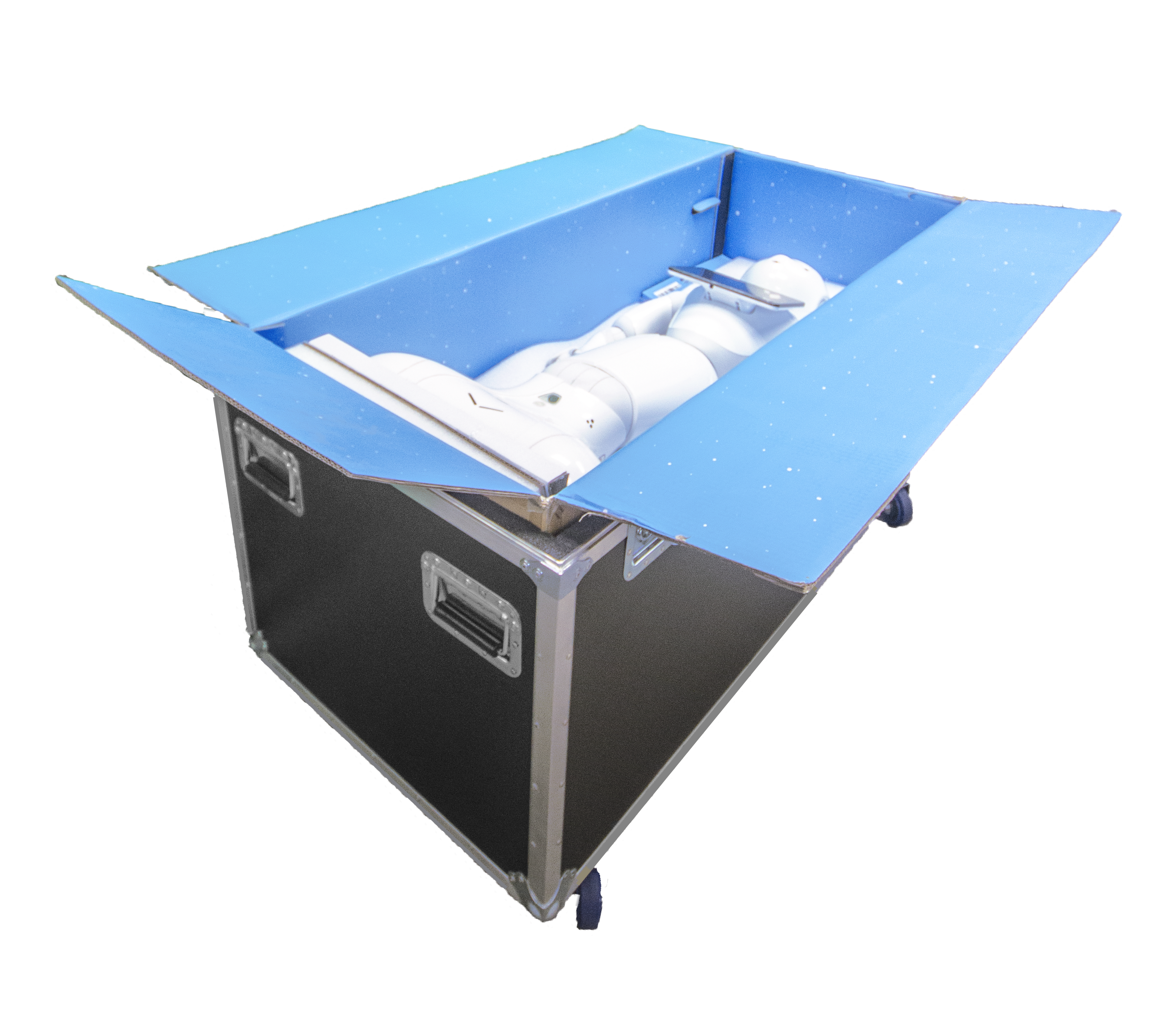 PEPPER Robot Transport Case for research