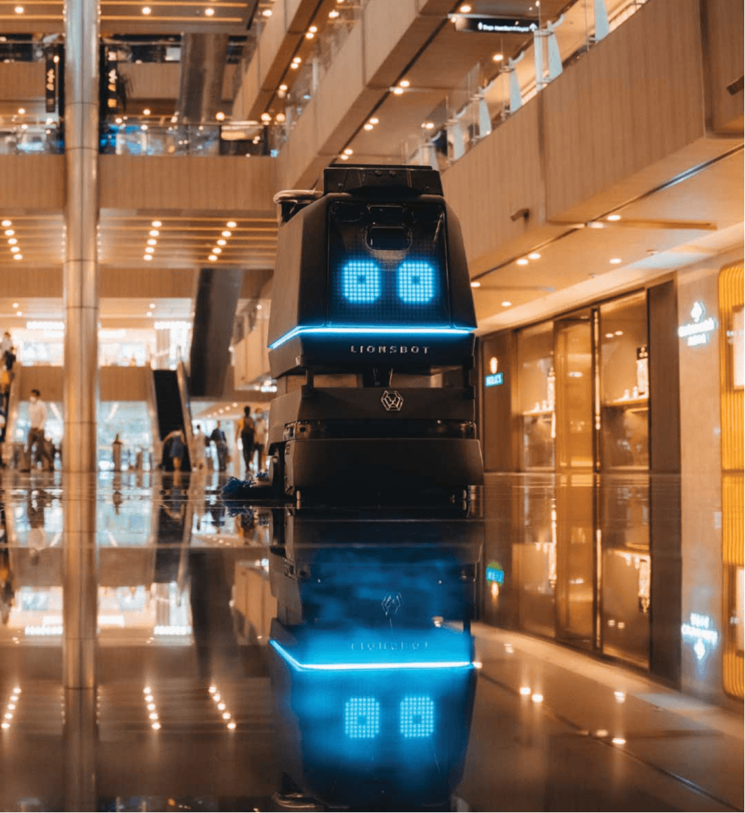 LionsBot R3 Scrub Pro Robot