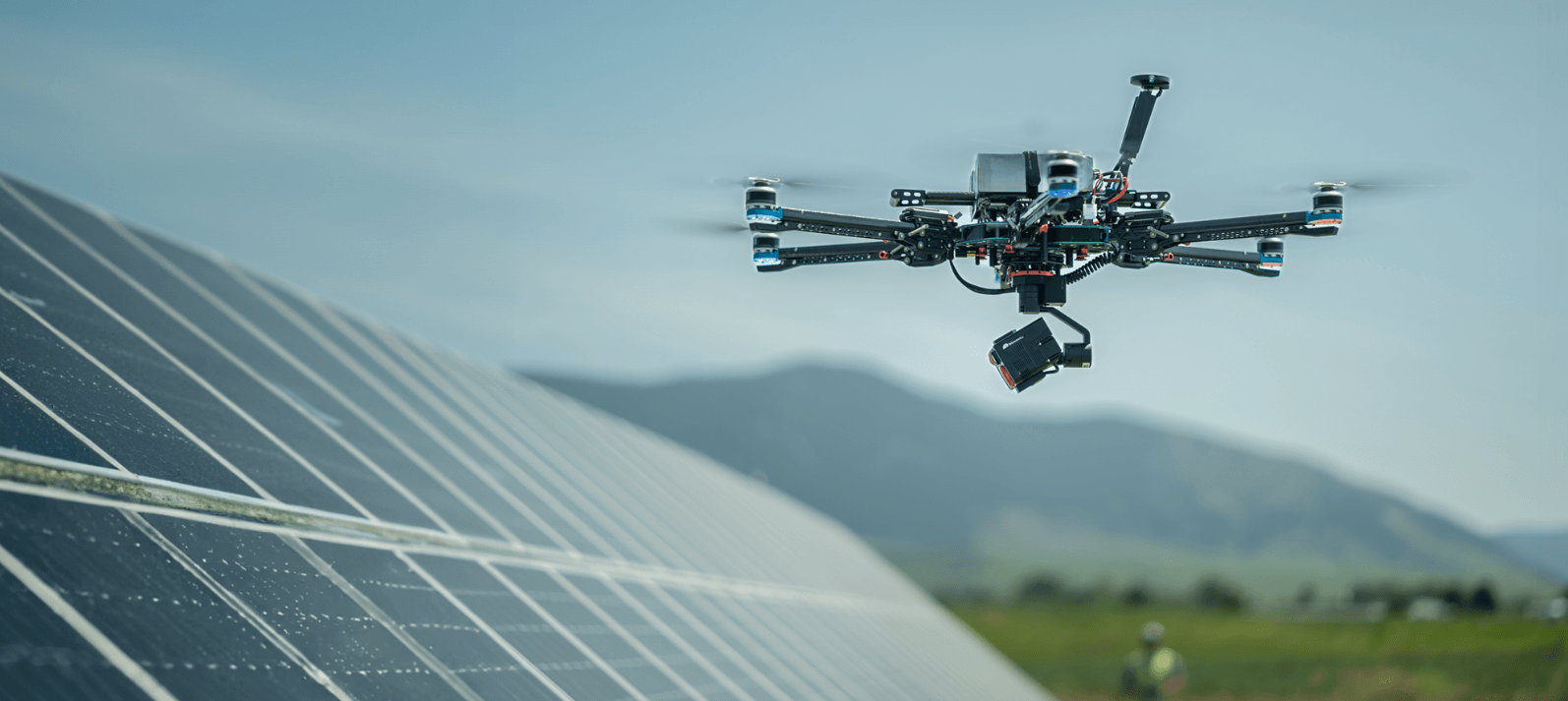 Vision Aerial Drone Solar Inspe