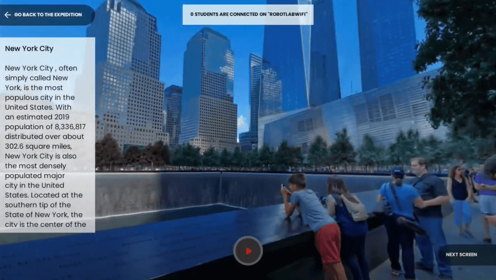 VR2.0 -Tablet screenshot Expedition