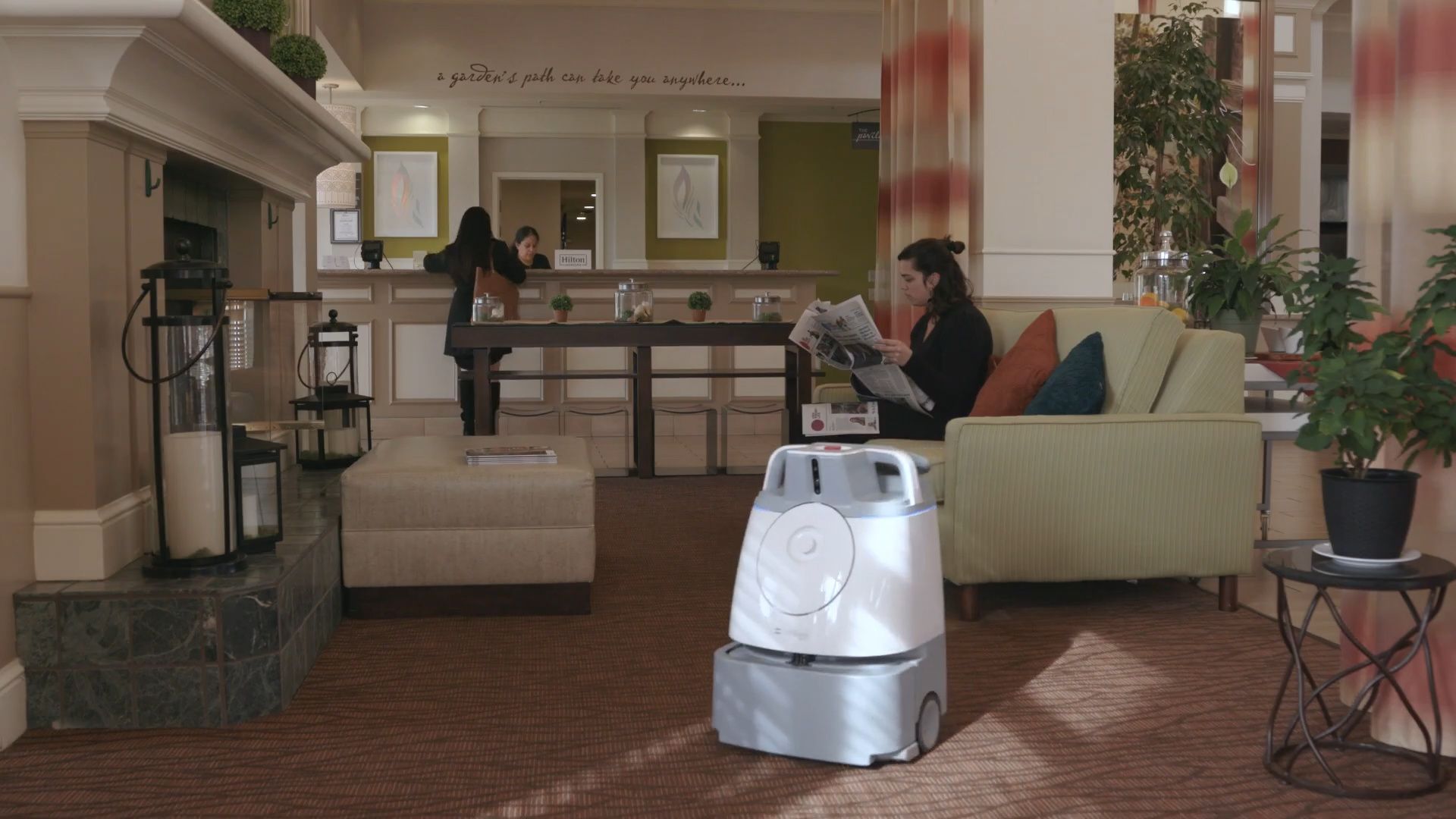 SoftBank Whiz Cleaning Robot | Commercial Vacuum