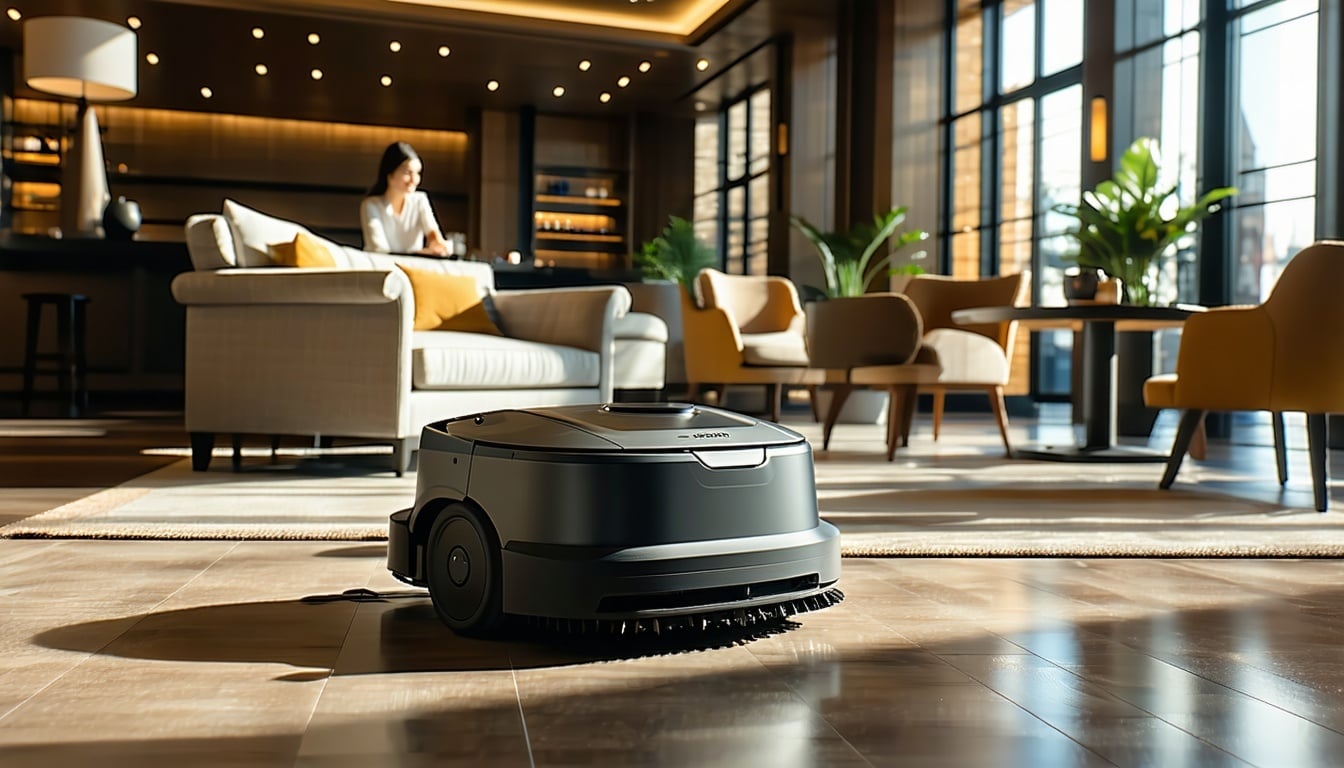 What is the best cleaning robot solution for boutique hotels