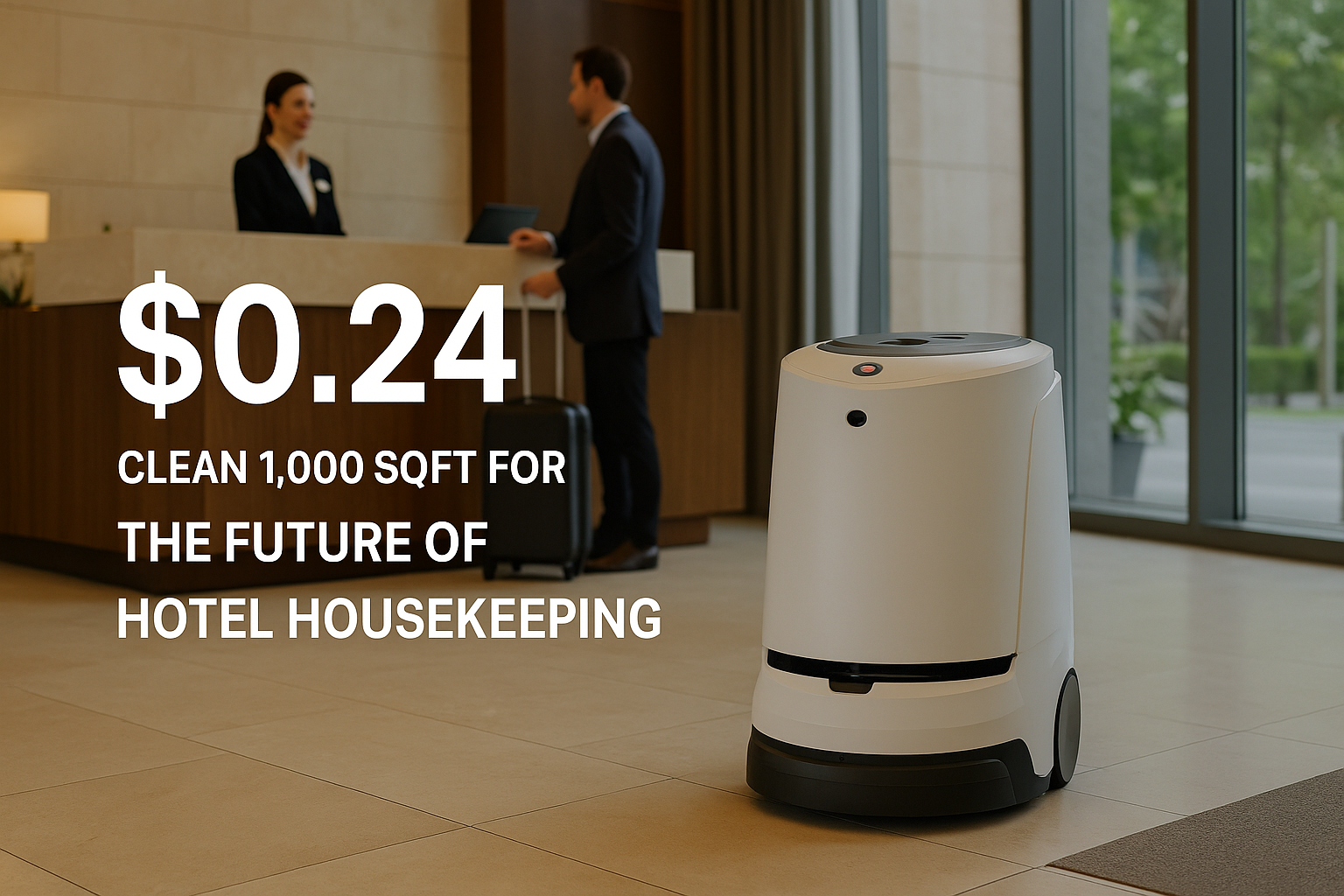 Cheap hotel cleaning robot solutions without compromising quality