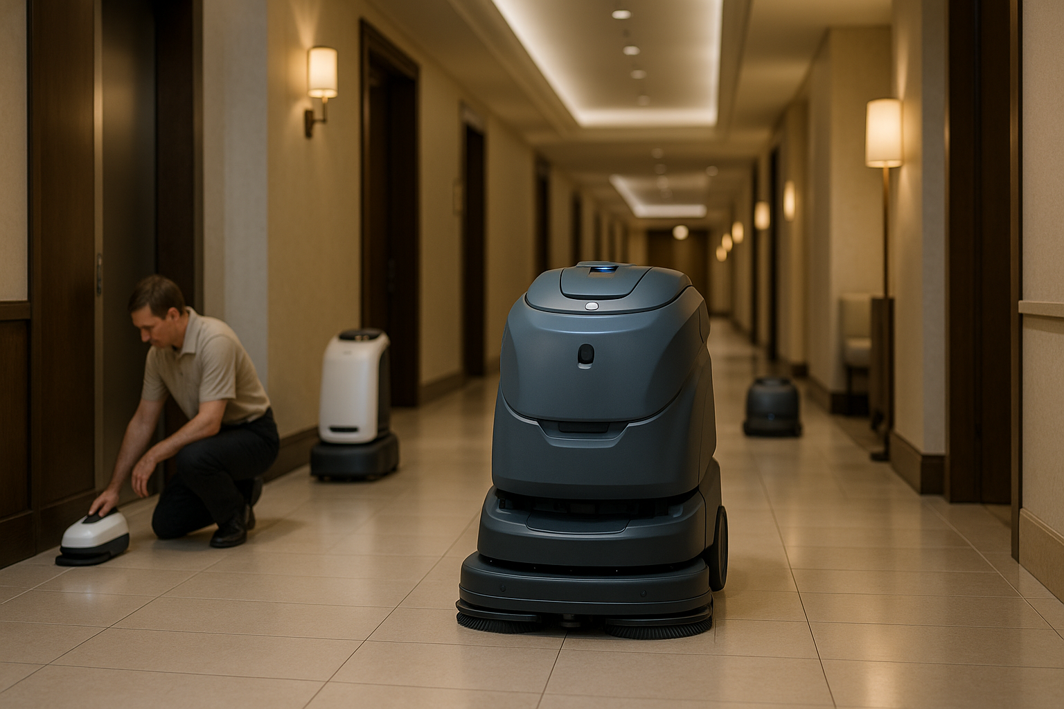 Discovering essential equipment robotic cleaning solutions for modern hotels