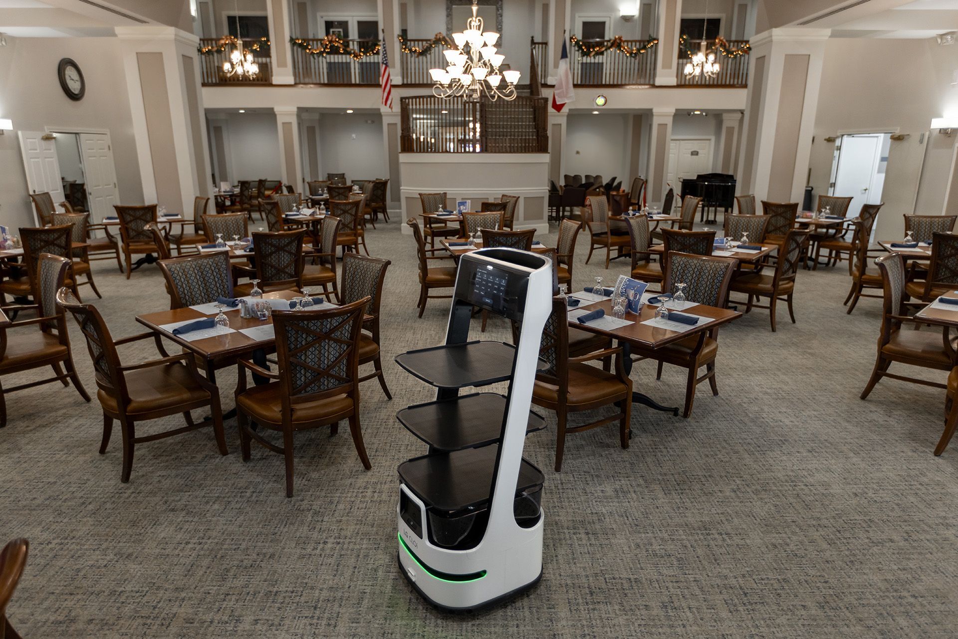 LG Servebot Advanced Senior Care Facility