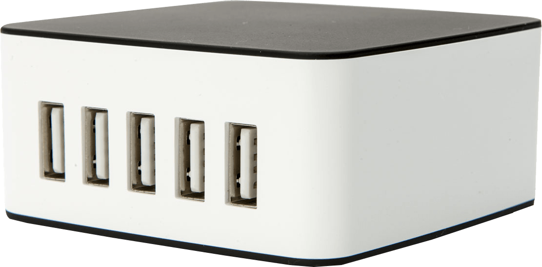CUBELETS 5-Port USB Charger