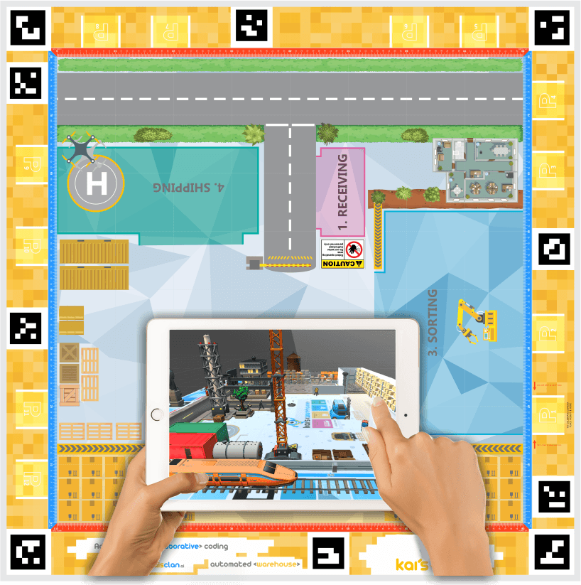 Automated Warehouse AR VR Adventure Mat-Kai’s Clan
